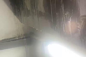 清远地下管廊堵漏处理视频